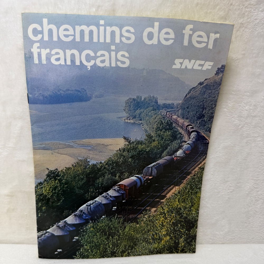 Vintage Les Marchandises French Rail Freight Transport Magazine Book SNCF Train